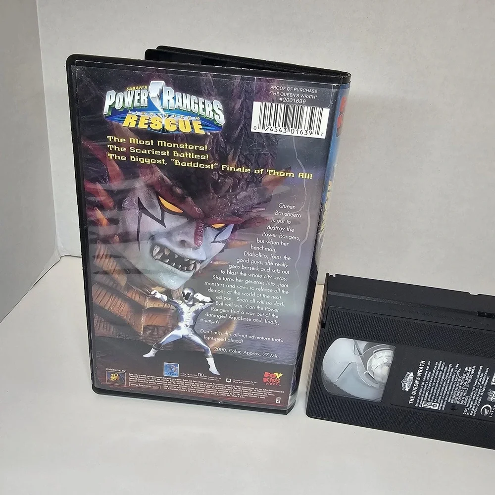 Power Rangers: Lightspeed Rescue - The Queens Wrath‎ (VHS, 2001)